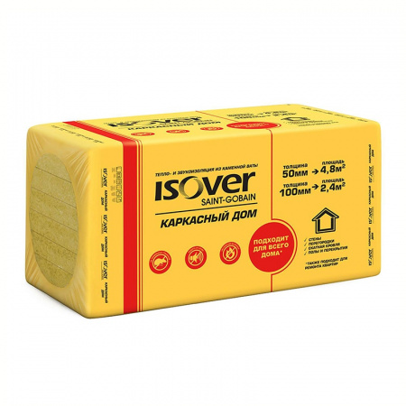 Утеплитель Isover Мастер Теплых Крыш 1000х600х100 мм